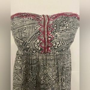Billabong Strapless Sundress Size Small